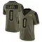 Aidan Laros Men's Limited Olive Tampa Bay Buccaneers 2021 Salute To Service Jersey