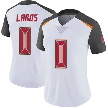 Aidan Laros Women's Limited White Tampa Bay Buccaneers Vapor Untouchable Jersey