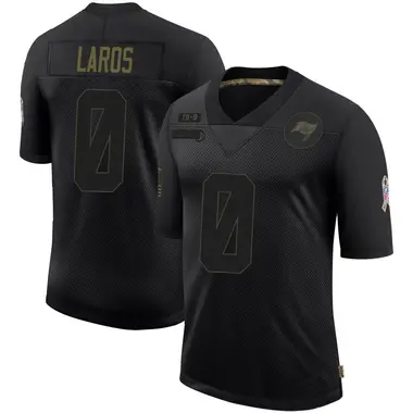 Aidan Laros Youth Limited Black Tampa Bay Buccaneers 2020 Salute To Service Jersey
