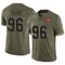 Akiem Hicks Men's Limited Olive Tampa Bay Buccaneers 2022 Salute To Service Jersey