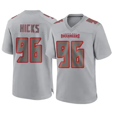 Akiem Hicks Youth Game Gray Tampa Bay Buccaneers Atmosphere Fashion Jersey