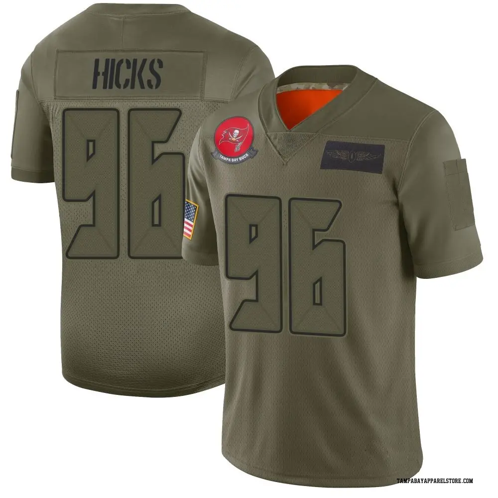 Akiem Hicks Youth Limited Camo Tampa Bay Buccaneers 2019 Salute to Service Jersey