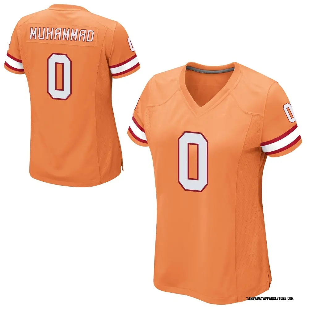 Al-Quadin Muhammad Women's Game Orange Tampa Bay Buccaneers Alternate Jersey