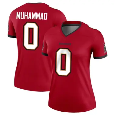 Al-Quadin Muhammad Women's Legend Red Tampa Bay Buccaneers Jersey