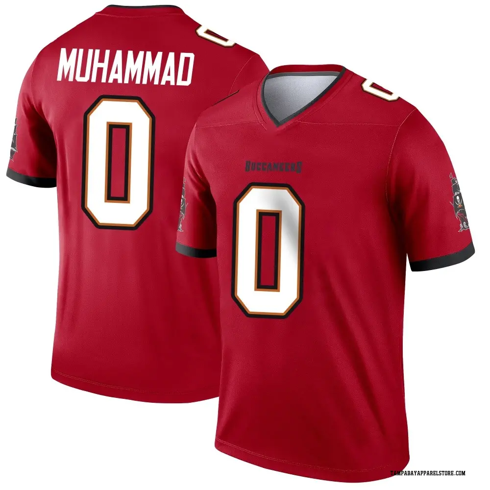 Al-Quadin Muhammad Youth Legend Red Tampa Bay Buccaneers Jersey