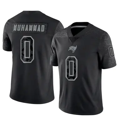 Al-Quadin Muhammad Youth Limited Black Tampa Bay Buccaneers Reflective Jersey