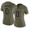 Ayden Garnes Women's Limited Olive Tampa Bay Buccaneers 2022 Salute To Service Jersey