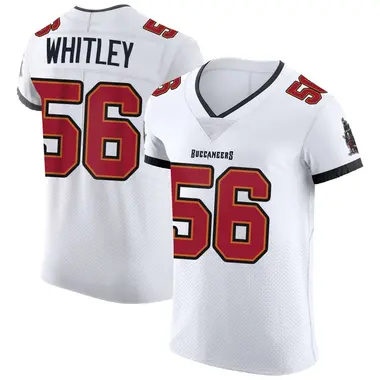Benton Whitley Men's Elite White Tampa Bay Buccaneers Vapor Jersey