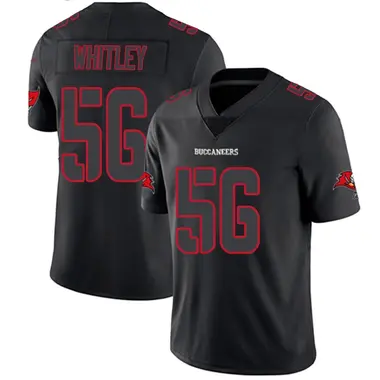 Benton Whitley Men's Limited Black Impact Tampa Bay Buccaneers Jersey