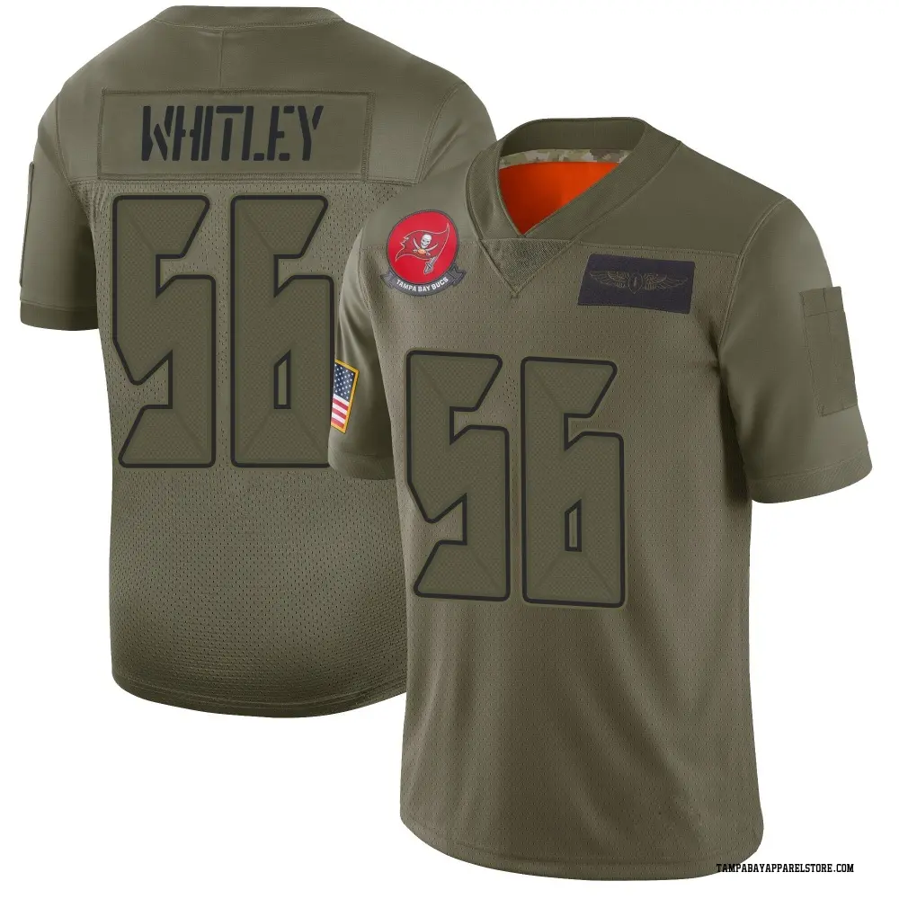 Benton Whitley Men's Limited Camo Tampa Bay Buccaneers 2019 Salute to Service Jersey