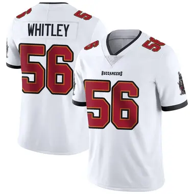 Benton Whitley Men's Limited White Tampa Bay Buccaneers Vapor Untouchable Jersey