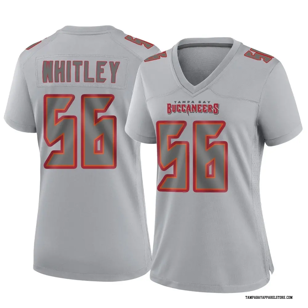 Benton Whitley Women's Game Gray Tampa Bay Buccaneers Atmosphere Fashion Jersey