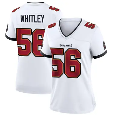 Benton Whitley Women's Game White Tampa Bay Buccaneers Jersey
