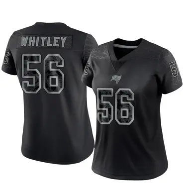 Benton Whitley Women's Limited Black Tampa Bay Buccaneers Reflective Jersey