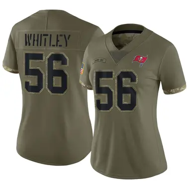 Benton Whitley Women's Limited Olive Tampa Bay Buccaneers 2022 Salute To Service Jersey