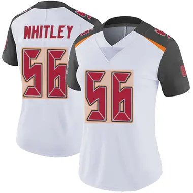 Benton Whitley Women's Limited White Tampa Bay Buccaneers Vapor Untouchable Jersey