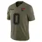 Billy Schrauth Men's Limited Olive Tampa Bay Buccaneers 2025 Salute to Service Jersey