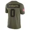 Billy Schrauth Men's Limited Olive Tampa Bay Buccaneers 2025 Salute to Service Jersey