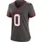 Billy Schrauth Women's Game Tampa Bay Buccaneers Pewter Alternate Jersey