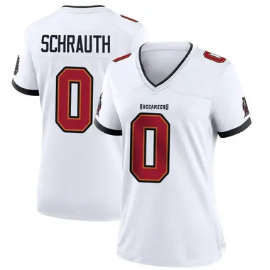 Billy Schrauth Women's Game White Tampa Bay Buccaneers Jersey