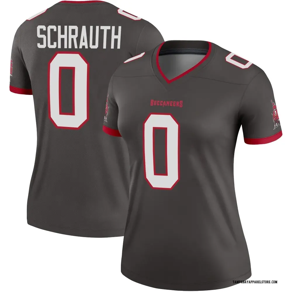 Billy Schrauth Women's Legend Tampa Bay Buccaneers Pewter Alternate Jersey