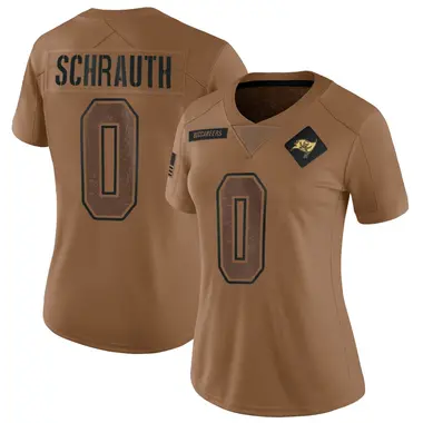 Billy Schrauth Women's Limited Brown Tampa Bay Buccaneers 2023 Salute To Service Jersey