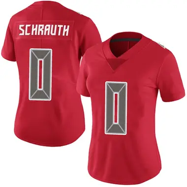 Billy Schrauth Women's Limited Red Tampa Bay Buccaneers Team Color Vapor Untouchable Jersey