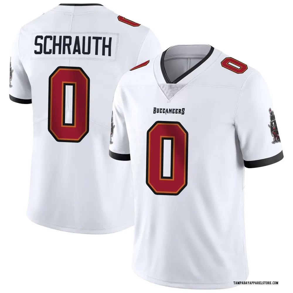 Billy Schrauth Youth Limited White Tampa Bay Buccaneers Vapor Untouchable Jersey