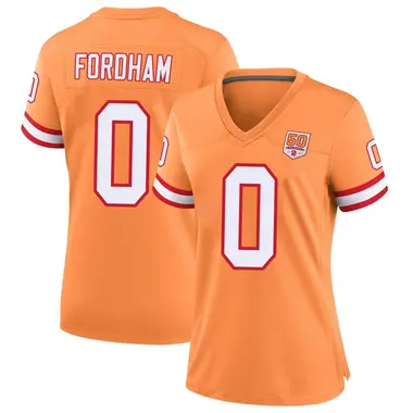 Caden Fordham Women's Game Cream Tampa Bay Buccaneers sicle 50th Season Jersey