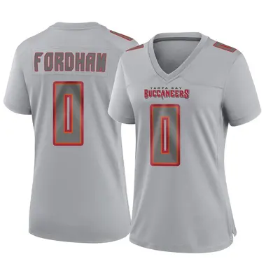 Caden Fordham Women's Game Gray Tampa Bay Buccaneers Atmosphere Fashion Jersey