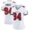Calijah Kancey Women's Game White Tampa Bay Buccaneers Jersey