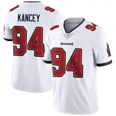 Calijah Kancey Youth Limited White Tampa Bay Buccaneers Vapor Untouchable Jersey
