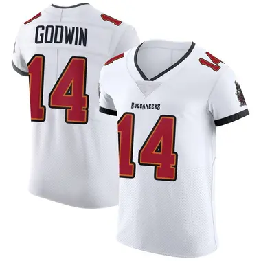 Chris Godwin Men's Elite White Tampa Bay Buccaneers Vapor Jersey
