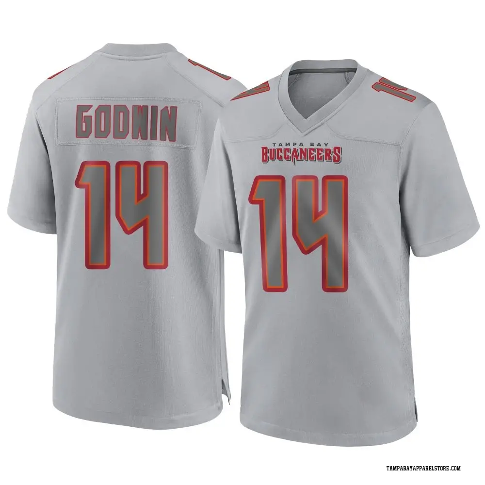 Chris Godwin Men's Game Gray Tampa Bay Buccaneers Atmosphere Fashion Jersey