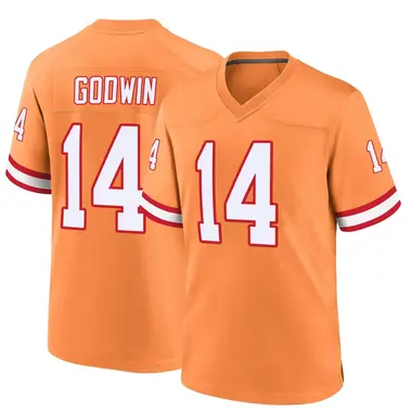 Chris Godwin Men's Game Orange Tampa Bay Buccaneers Throwback Jersey