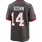 Chris Godwin Men's Game Tampa Bay Buccaneers Pewter Alternate Jersey