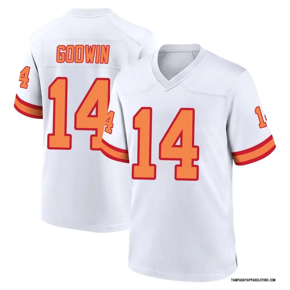 Chris Godwin Men's Game White Tampa Bay Buccaneers '76 Jersey
