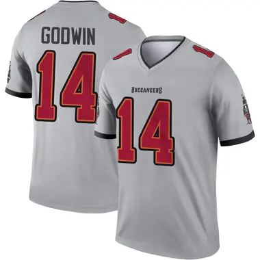 Chris Godwin Men's Legend Gray Tampa Bay Buccaneers Inverted Jersey
