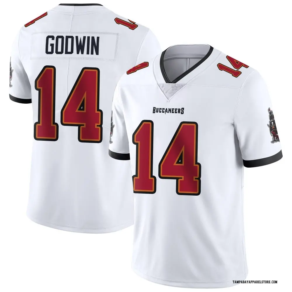 Chris Godwin Men's Limited White Tampa Bay Buccaneers Vapor Untouchable Jersey
