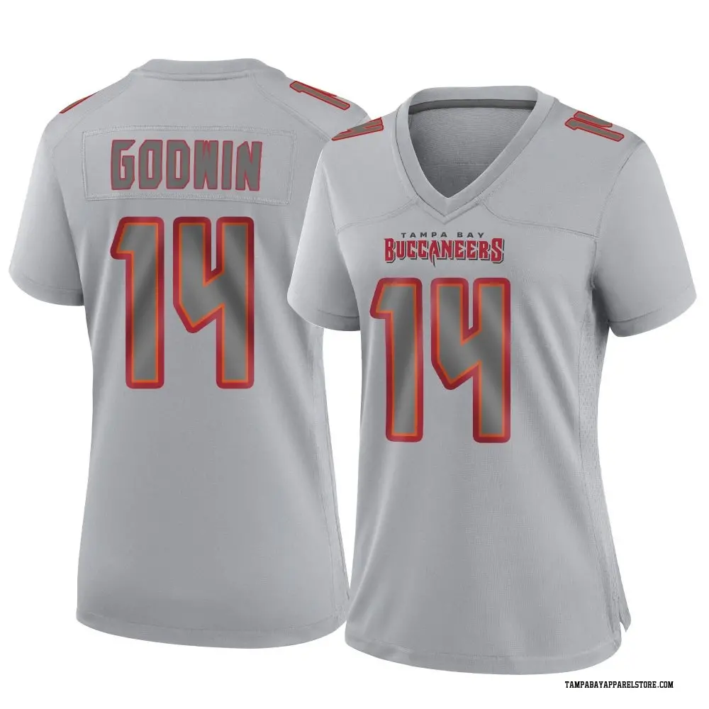 Chris Godwin Women's Game Gray Tampa Bay Buccaneers Atmosphere Fashion Jersey