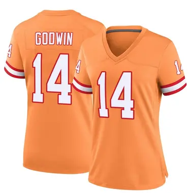 Chris Godwin Women's Game Orange Tampa Bay Buccaneers Throwback Jersey