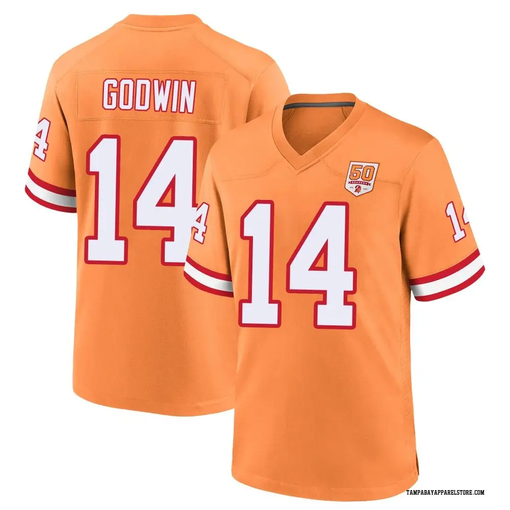 Chris Godwin Youth Game Cream Tampa Bay Buccaneers sicle 50th Season Jersey