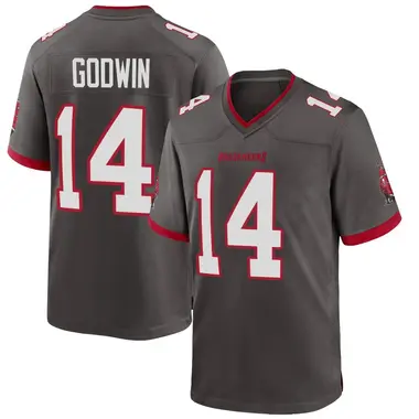 Chris Godwin Youth Game Tampa Bay Buccaneers Pewter Alternate Jersey