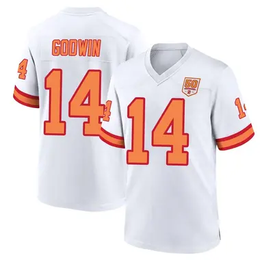 Chris Godwin Youth Game White Tampa Bay Buccaneers '76 50th Season Jersey