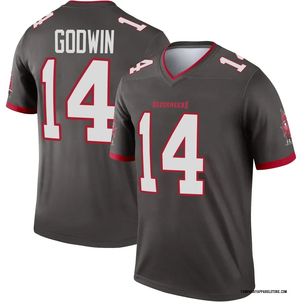 Chris Godwin Youth Legend Tampa Bay Buccaneers Pewter Alternate Jersey