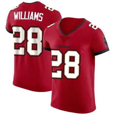Damarion Williams Men's Elite Red Tampa Bay Buccaneers Vapor Jersey