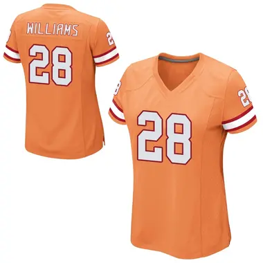 Damarion Williams Women's Game Orange Tampa Bay Buccaneers Alternate Jersey