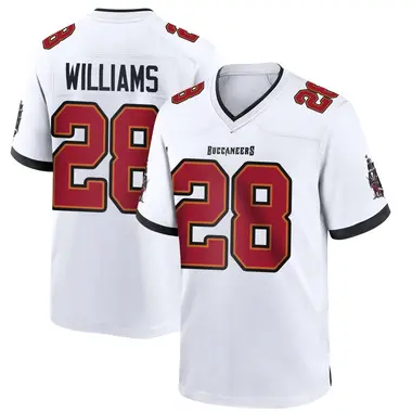 Damarion Williams Youth Game White Tampa Bay Buccaneers Jersey