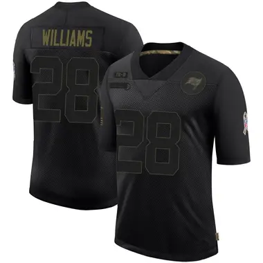 Damarion Williams Youth Limited Black Tampa Bay Buccaneers 2020 Salute To Service Jersey