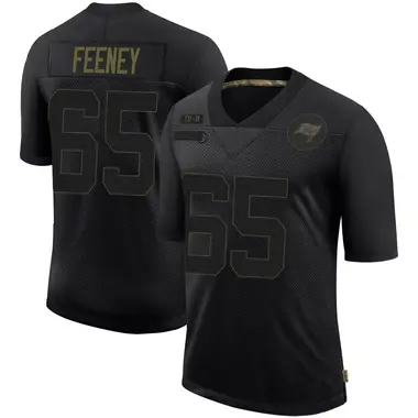 Dan Feeney Men's Limited Black Tampa Bay Buccaneers 2020 Salute To Service Jersey